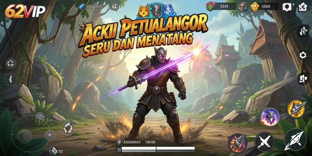 Gameplay <strong>62VIP</strong> yang mendebarkan dan penuh aksi.