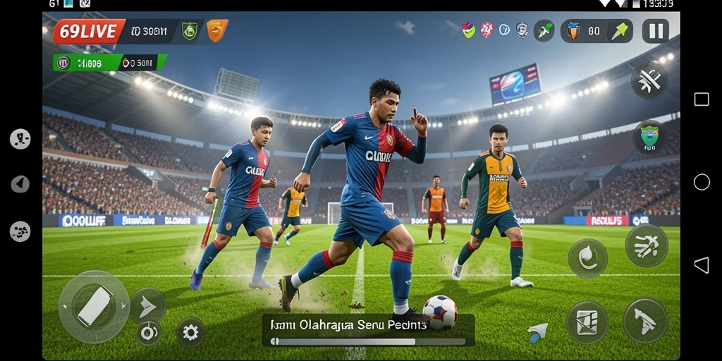 Gameplay seru di 69LIVE dengan aksi olahraga mendebarkan.