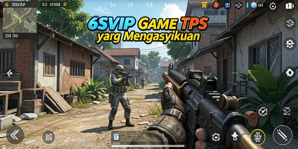 Screenshot menunjukkan aksi seru dalam permainan TPS 6SVIP.