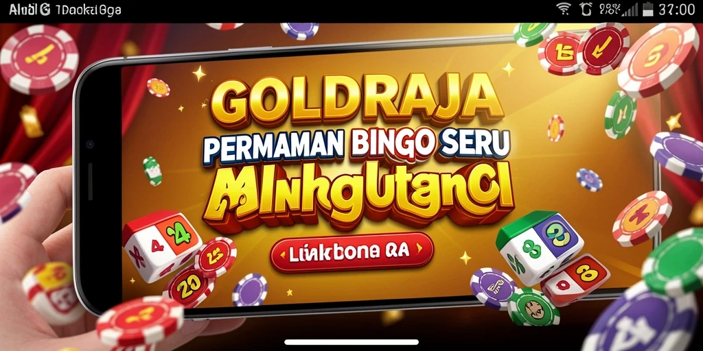 Gameplay Bingo seru dan interaktif dalam GOLDRAJA.