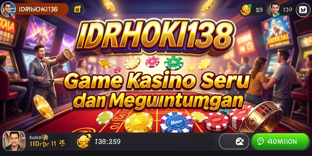 Gameplay menarik dengan grafis menawan dari IDRHOKI138.