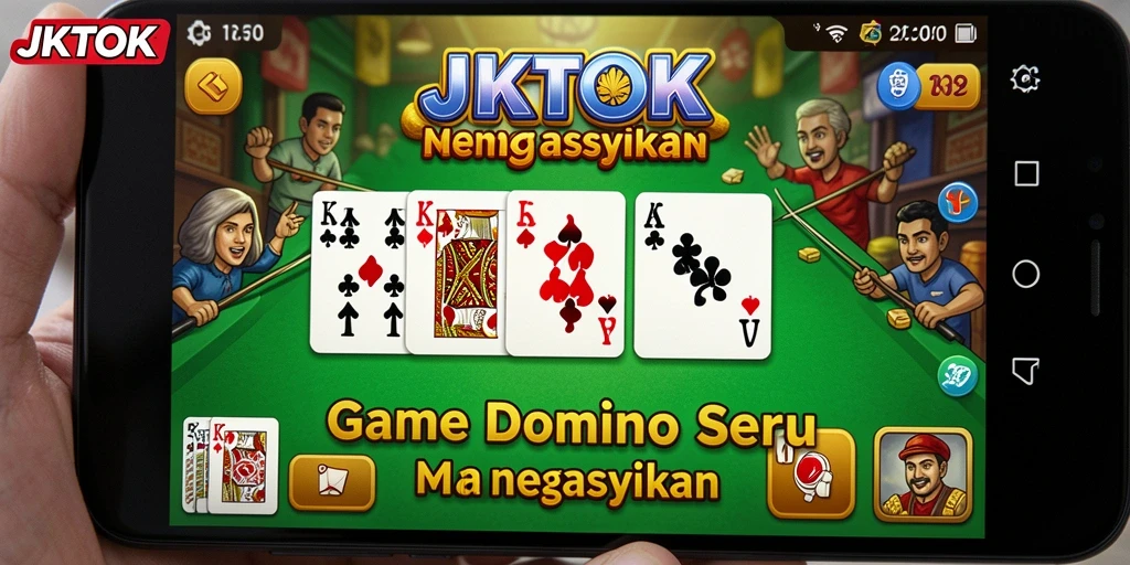 Tampilan gameplay JKTOK yang menarik dan interaktif.