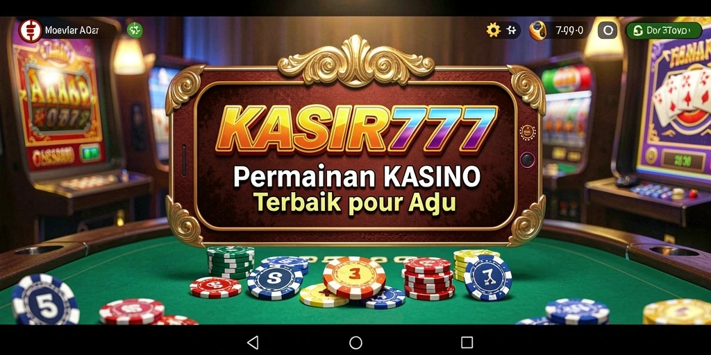 Tampilan gameplay KASIR777 yang memukau dengan suasana kasino.