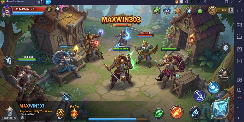 Tampilan antarmuka MAXWIN303 yang intuitif dan mudah digunakan.