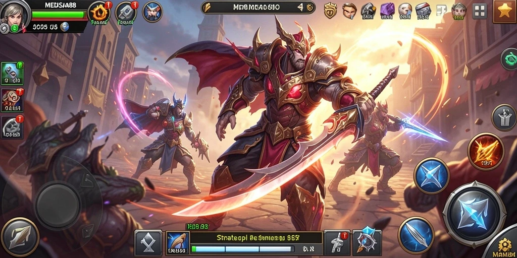 Tampilan gameplay MEDUSA88 dengan aksi strategi yang mendebarkan.