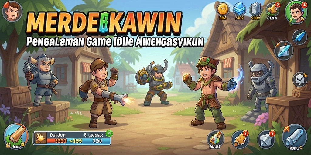 Tampilan gameplay <strong>MERDEKAWIN</strong> yang menawan dan menarik.