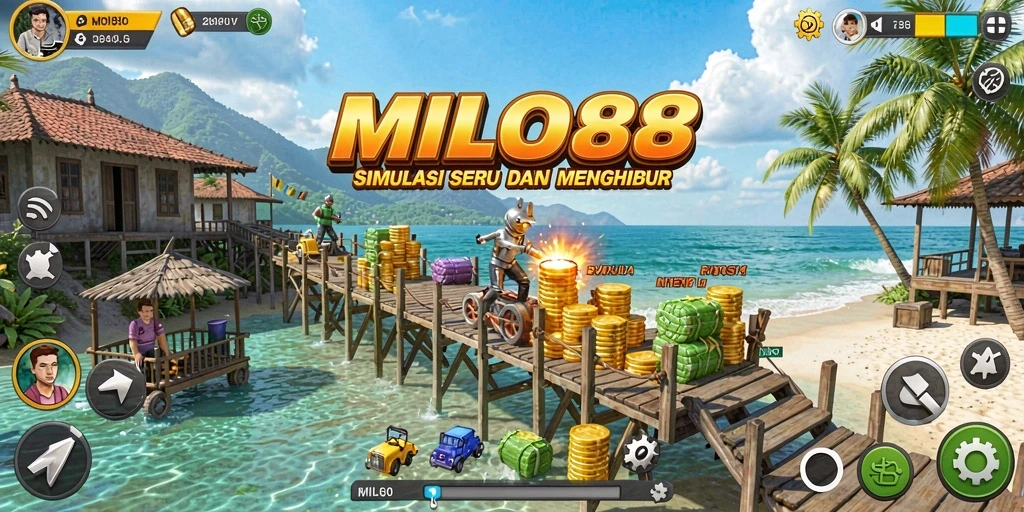 Screenshot menampilkan pengalaman gameplay menarik di MILO88.