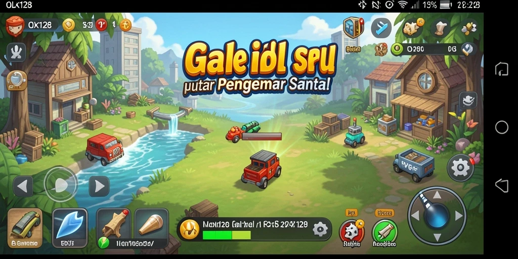 Tangkapan layar gameplay <strong>OLX128</strong> yang menarik dengan mekanisme Idle yang menyenangkan.