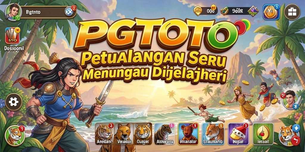 Tangkapan layar gameplay PGTOTO yang menunjukkan petualangan mendebarkan.