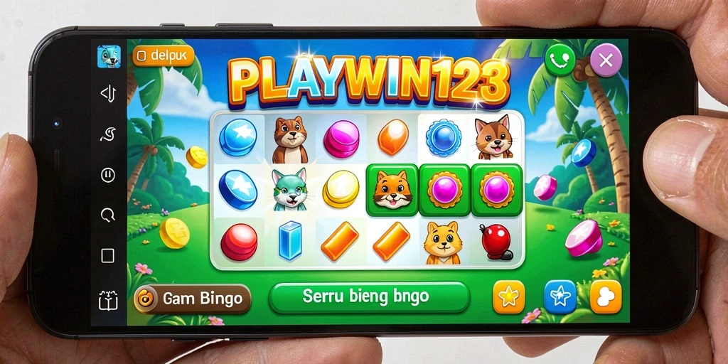 Screenshot gameplay PLAYWIN123 yang menunjukkan keseruan bermain Bingo.