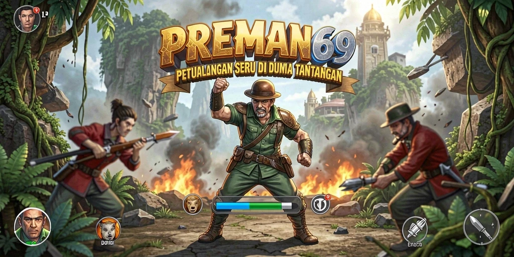Gameplay seru dengan tantangan petualangan di PREMAN69.