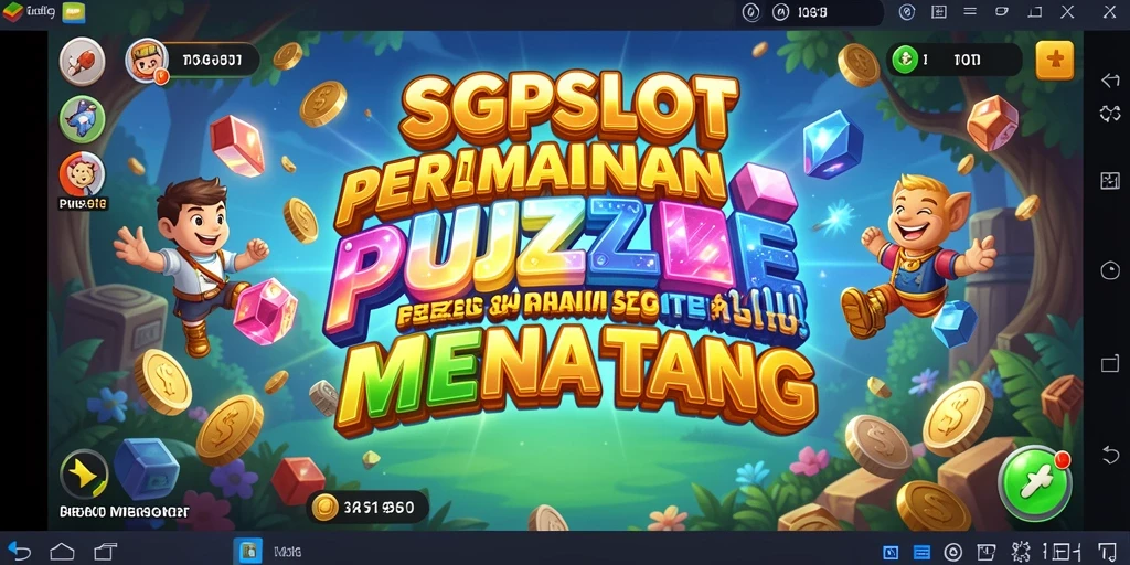 Tampilan gameplay seru dalam SGPSLOT, penuh tantangan puzzle.