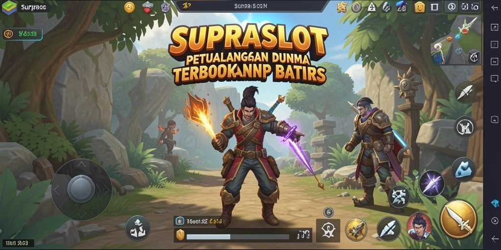 Tampilan gameplay yang imersif dan penuh petualangan.