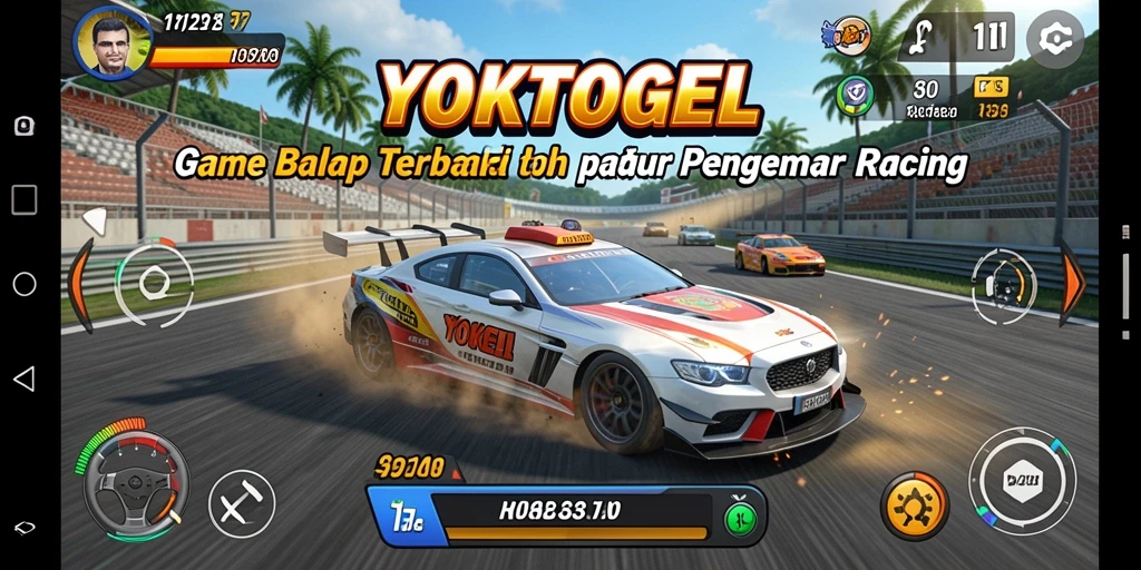 Gameplay seru YOKTOGEL dengan balapan yang mendebarkan.