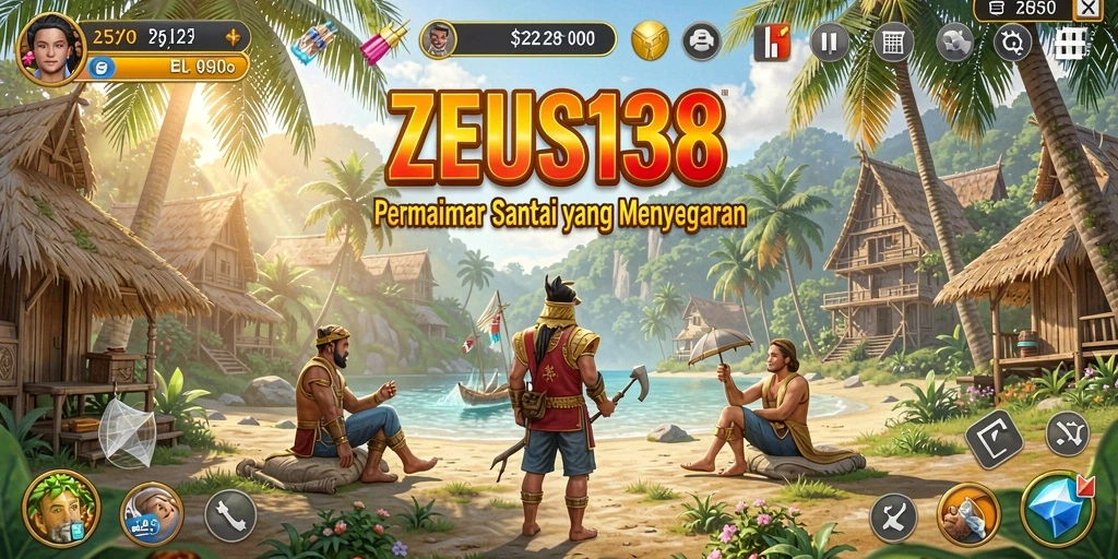 Tampilan gameplay seru dan mengasyikkan di ZEUS138